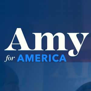Amy Klobuchar for President logo